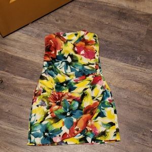 Beautiful flower tube dress